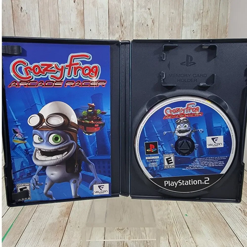 Crazy Frog Arcade Racer (Sony PlayStation 2, 2007) Complete